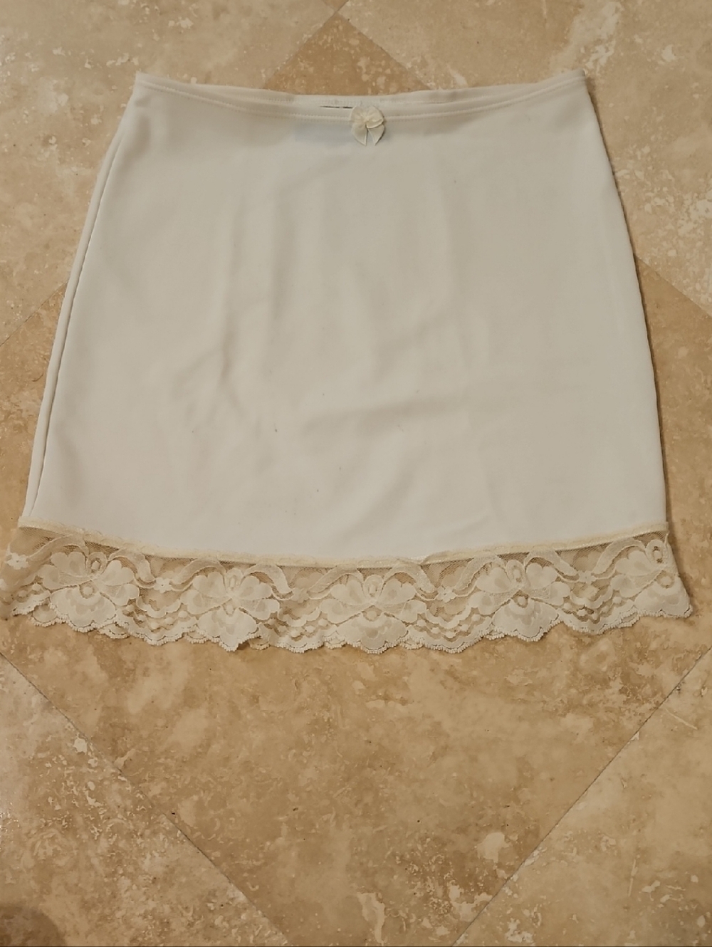 Bodyslimmers by Nancy Ganz Short White Slip Skirt